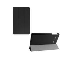 Tok álló bőr Samsung Galaxy Tab E 9.6 WIFI (SM-T560) (flip, oldalra nyíló, asztali tartó funkció,) fekete